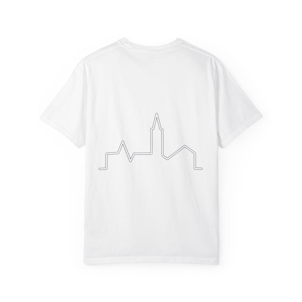 Vintage Lakeside Photo Tee — "66TWELVE" Graphic T-Shirt