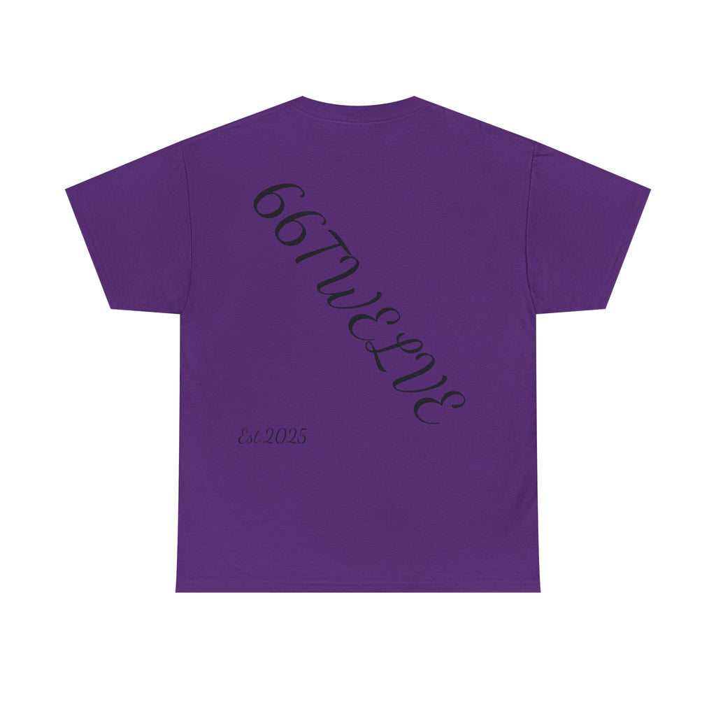Queen of 66Twelve Unisex Heavy Cotton Tee, Stylish Graphic Tee, Trendy Gift, Casual Wear, Birthday Gift, Everyday Fashion