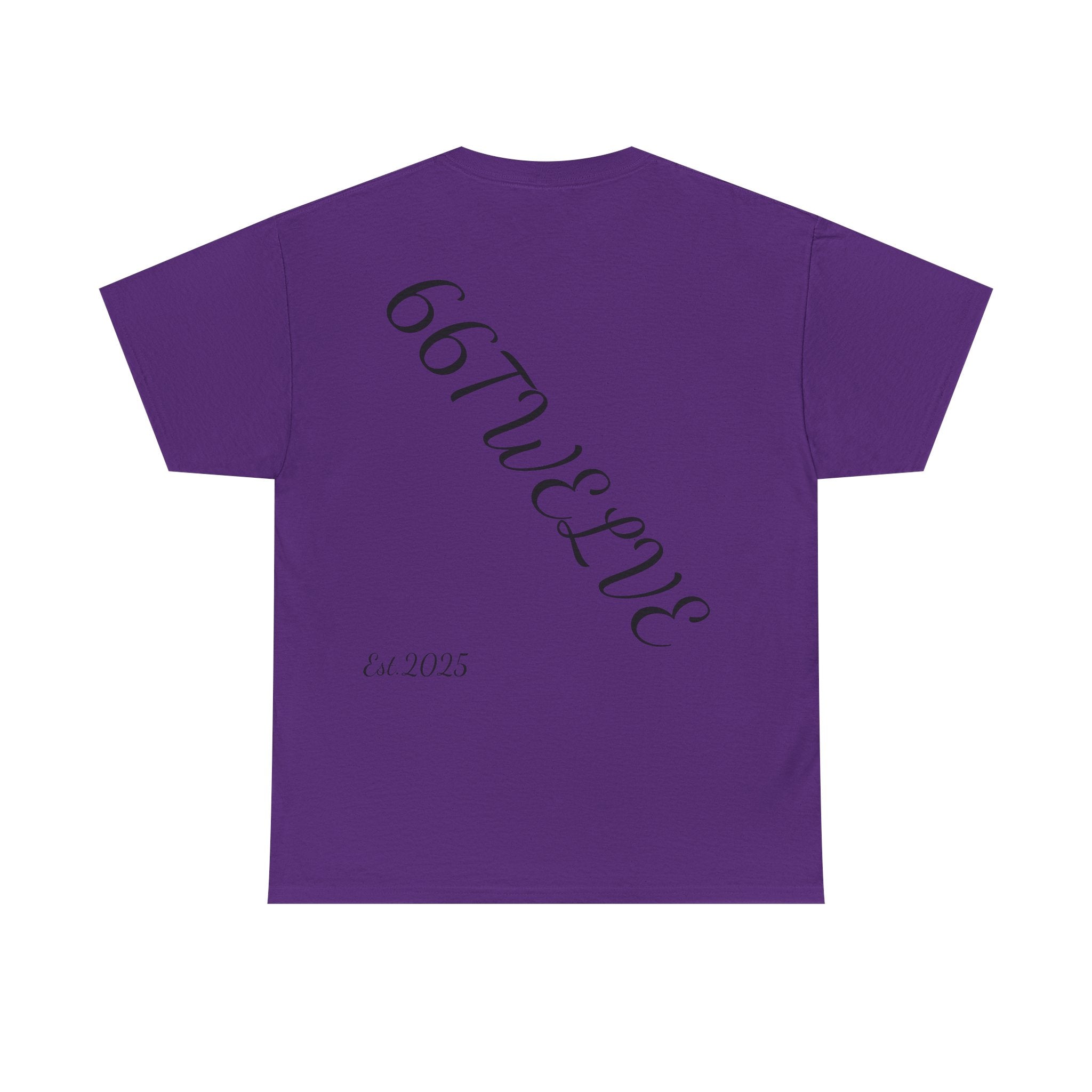 Queen of 66Twelve Unisex Heavy Cotton Tee, Stylish Graphic Tee, Trendy Gift, Casual Wear, Birthday Gift, Everyday Fashion