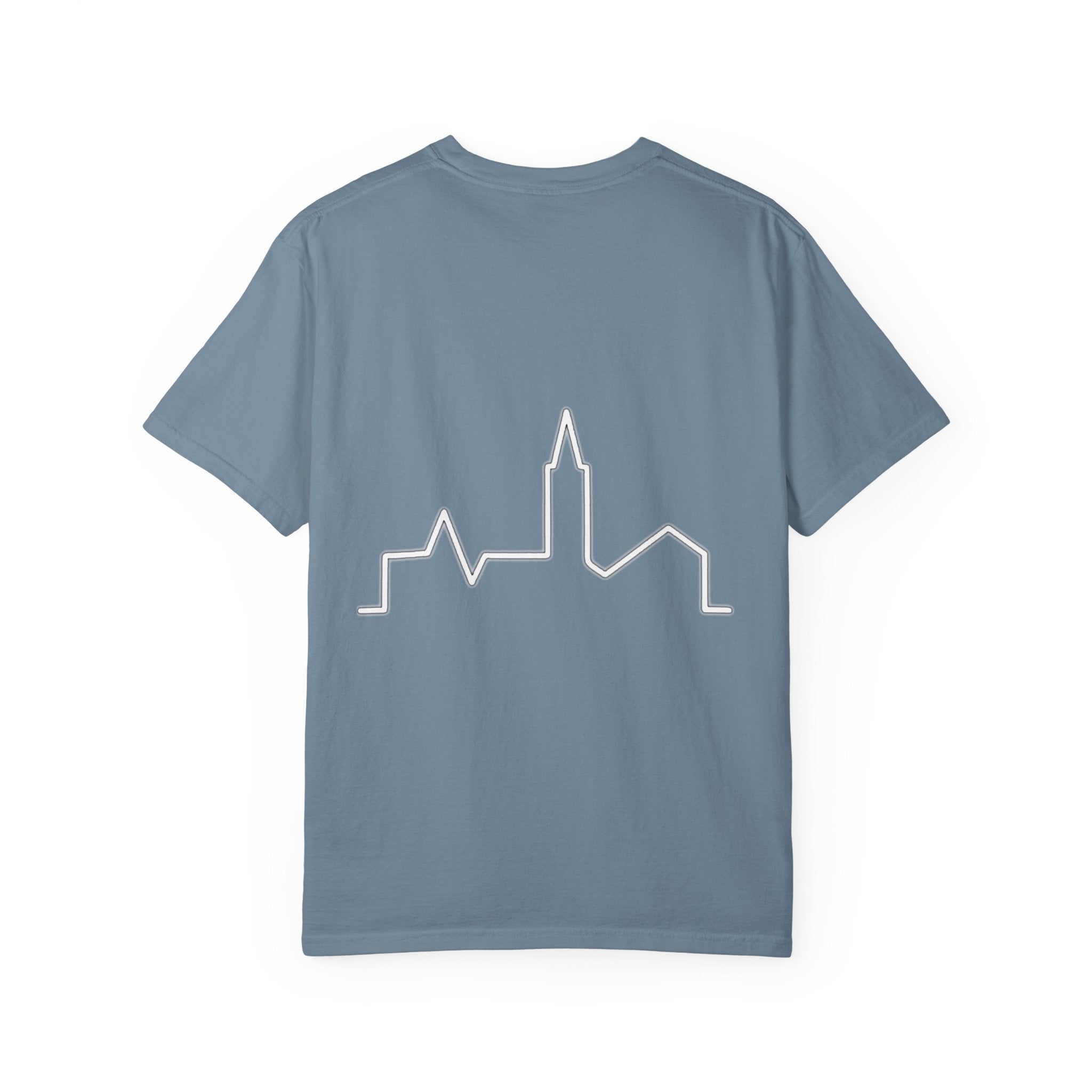 Vintage Lakeside Photo Tee — "66TWELVE" Graphic T-Shirt