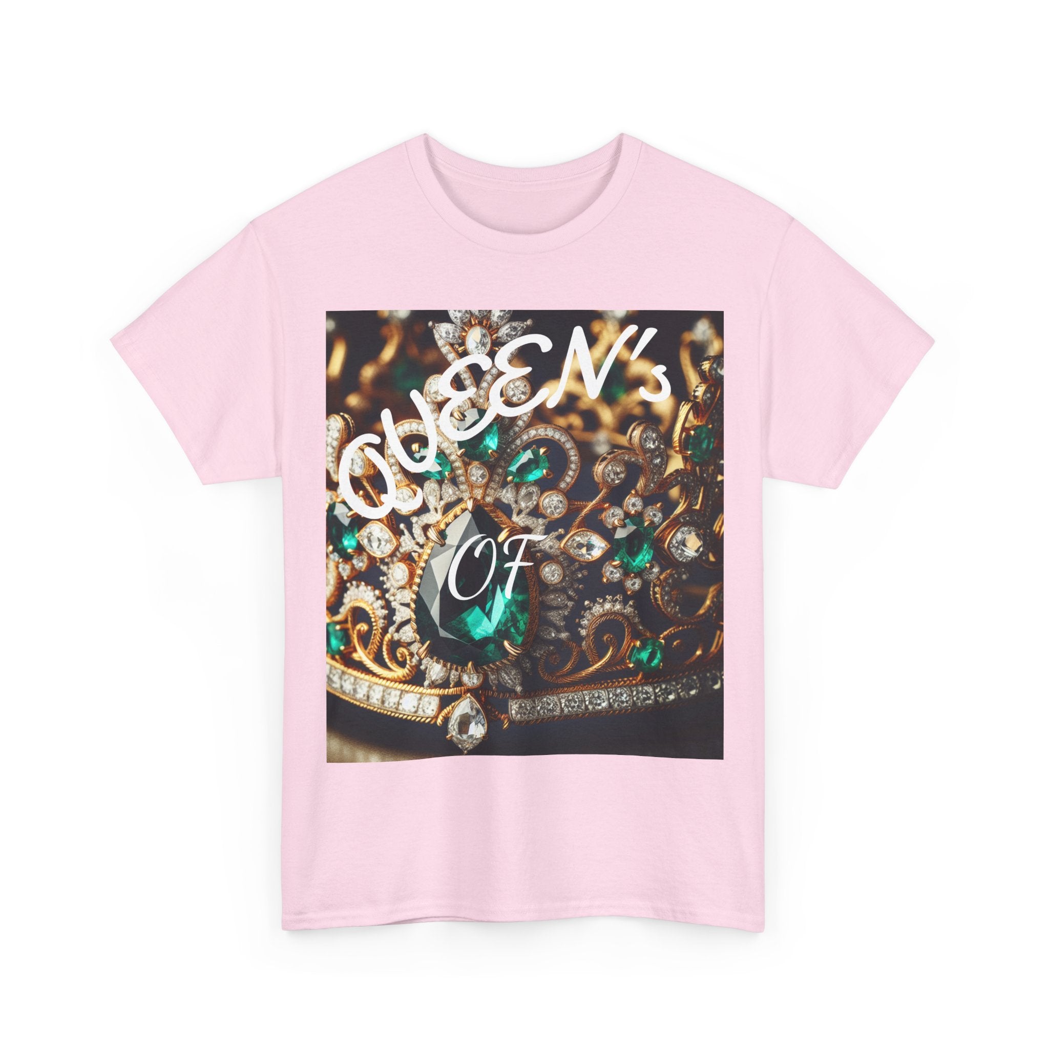 Queen of 66Twelve Unisex Heavy Cotton Tee, Stylish Graphic Tee, Trendy Gift, Casual Wear, Birthday Gift, Everyday Fashion