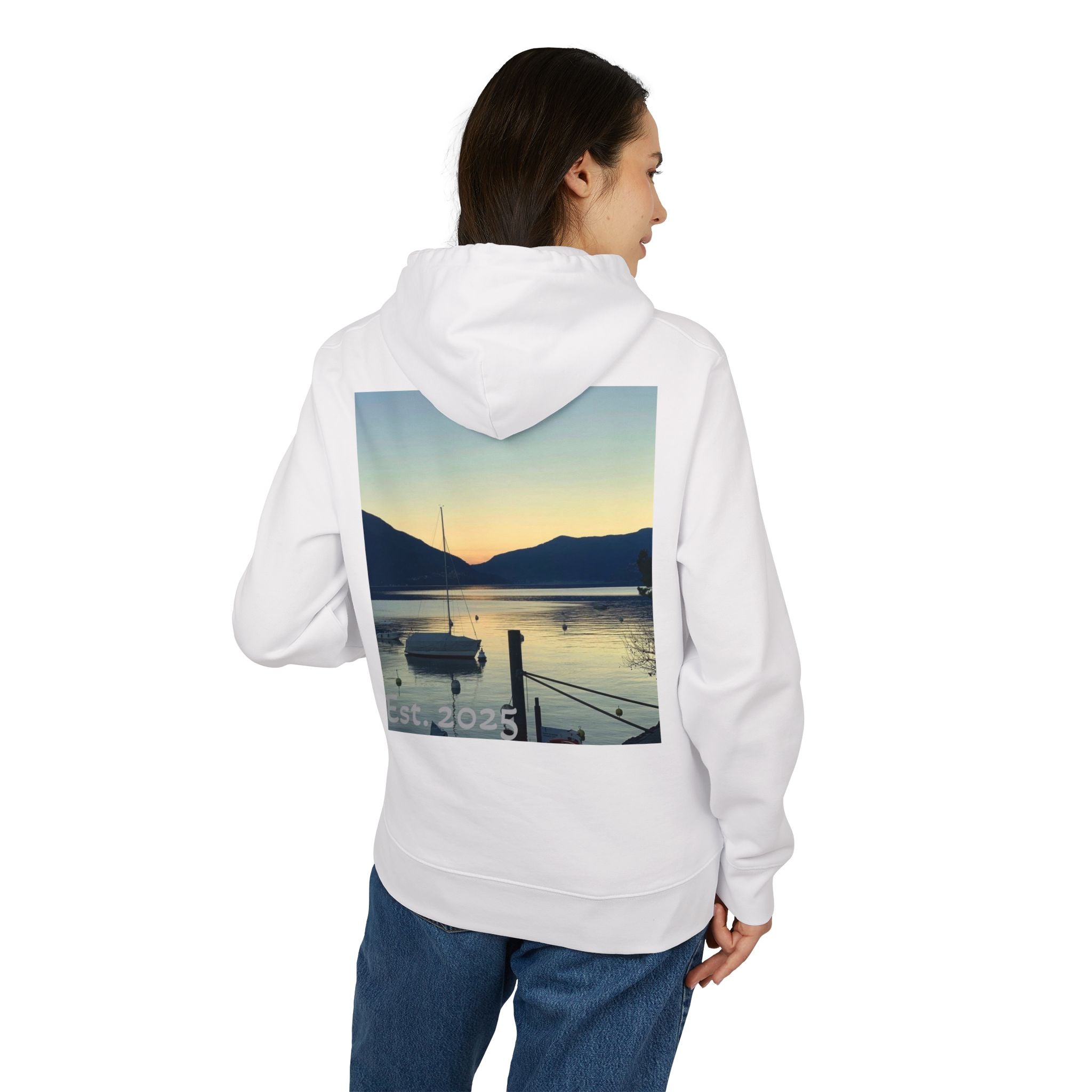 Coastal Photography Hoodie, Unisex Cruiser Hoodie, Beach Vibes Hoodie, Travel Hoodie, Nature Lover Gift, Casual Summer Wear