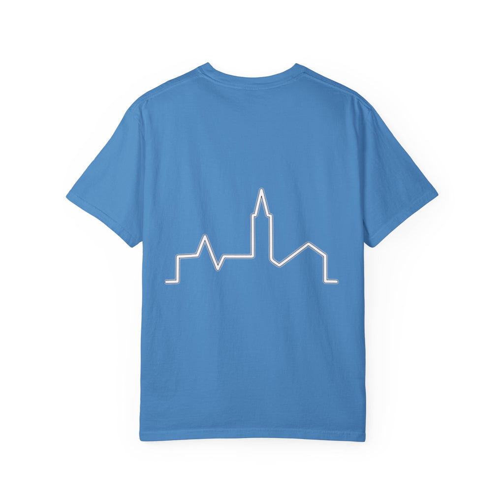 Vintage Lakeside Photo Tee — "66TWELVE" Graphic T-Shirt