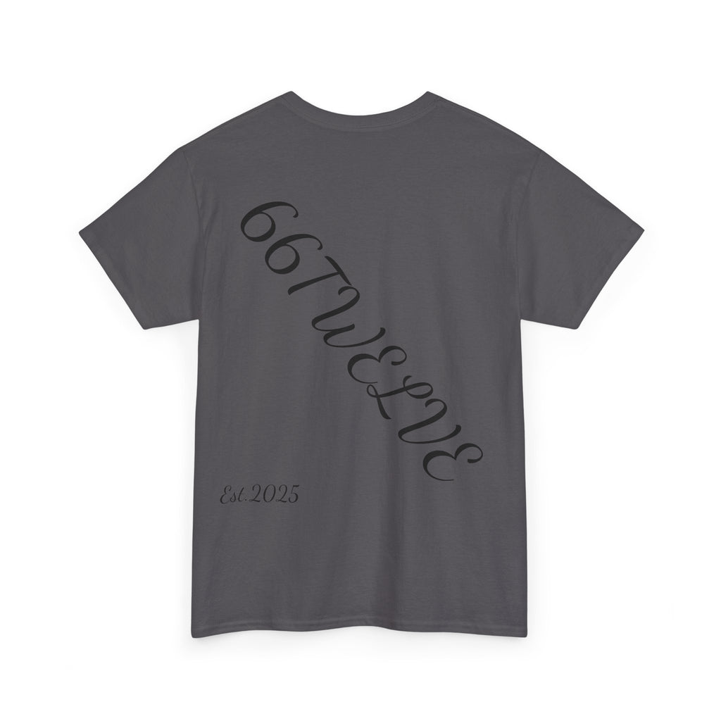 Queen of 66Twelve Unisex Heavy Cotton Tee, Stylish Graphic Tee, Trendy Gift, Casual Wear, Birthday Gift, Everyday Fashion