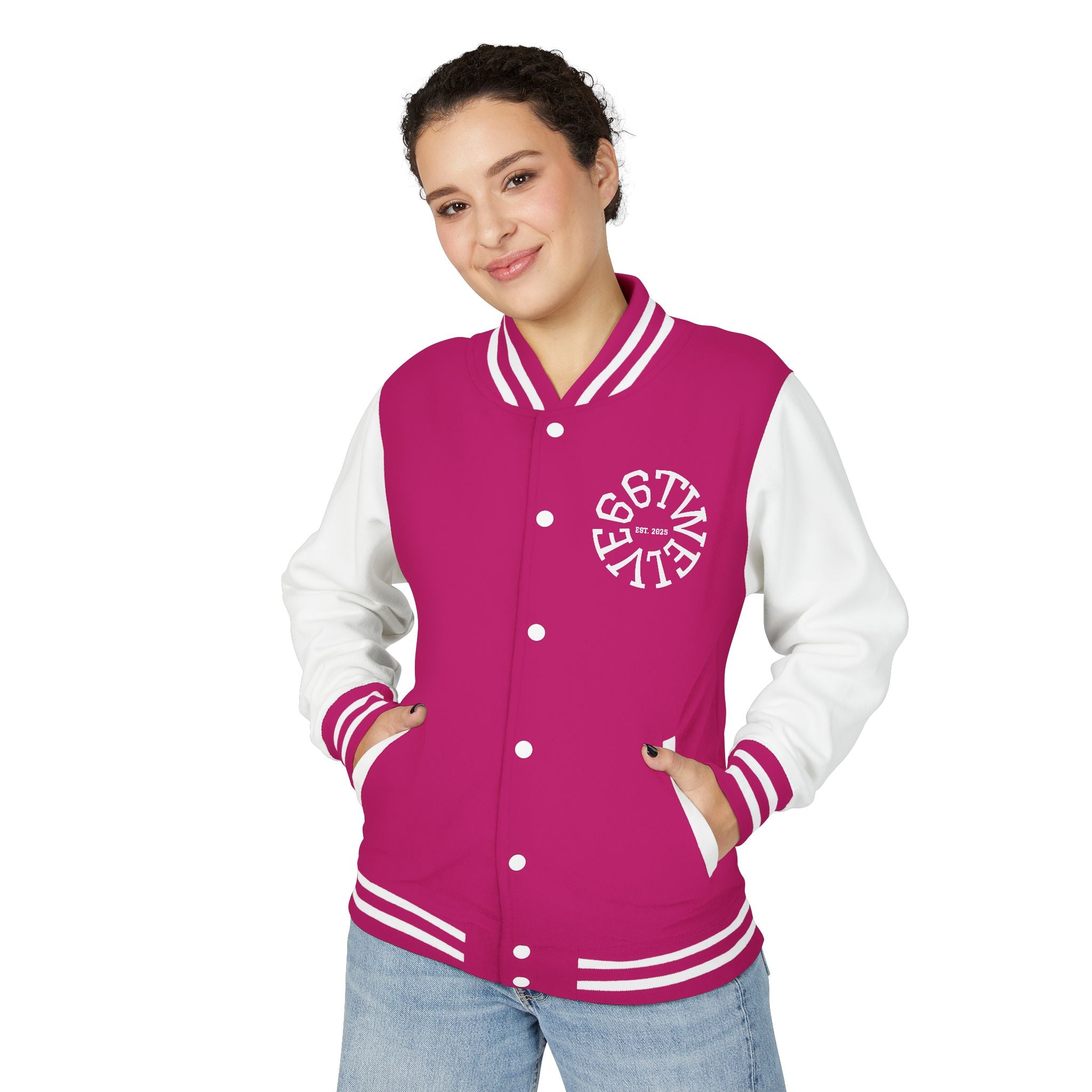 Unisex Heavyweight Letterman Jacket - Retro Style, College Spirit Wear, Casual Outerwear, Comfortable Everyday Jacket, Great for [...]