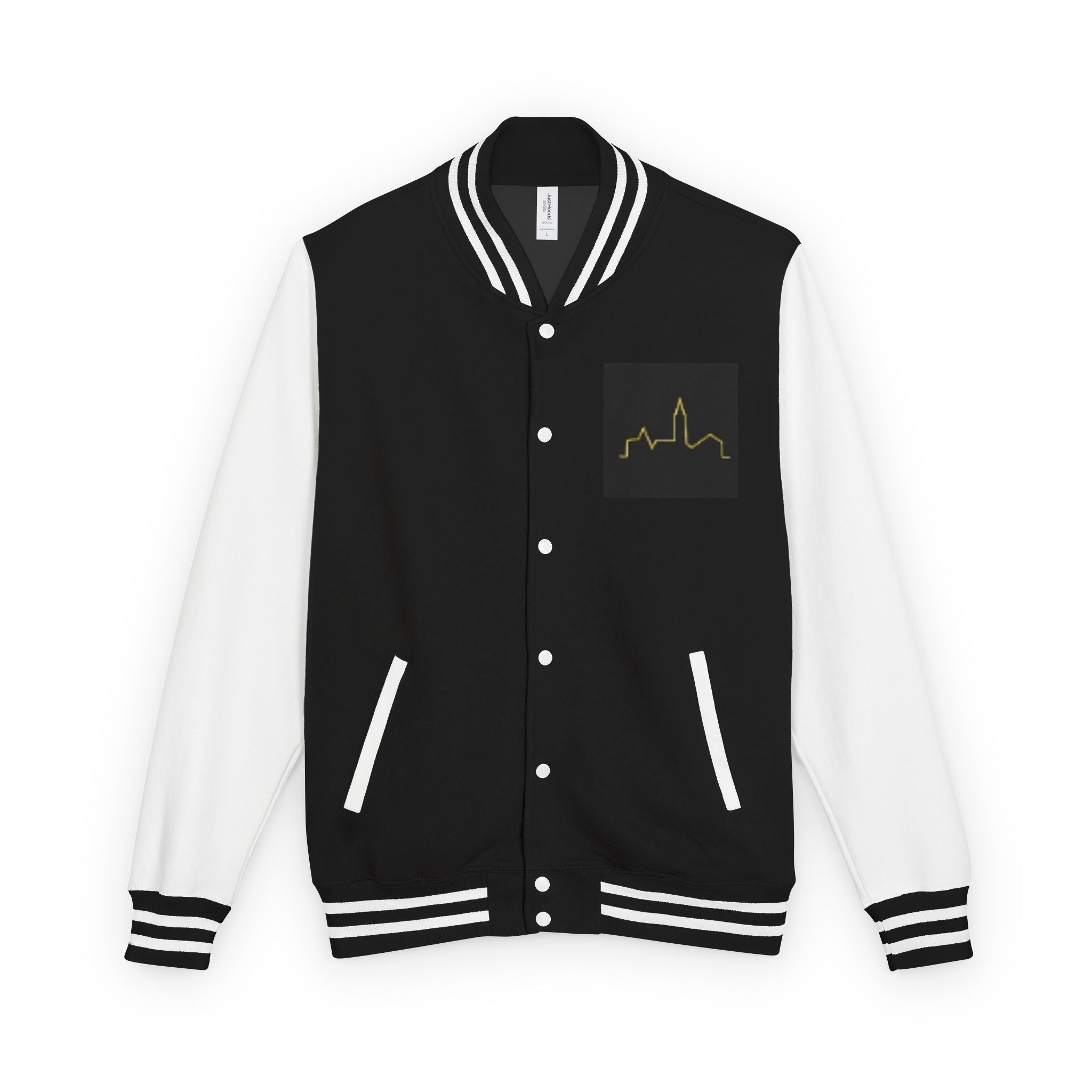 Stylish Jazz Letterman Jacket, Unisex Heavyweight Jacket, Gift for Music Lovers, College Apparel, Retro Style Outerwear