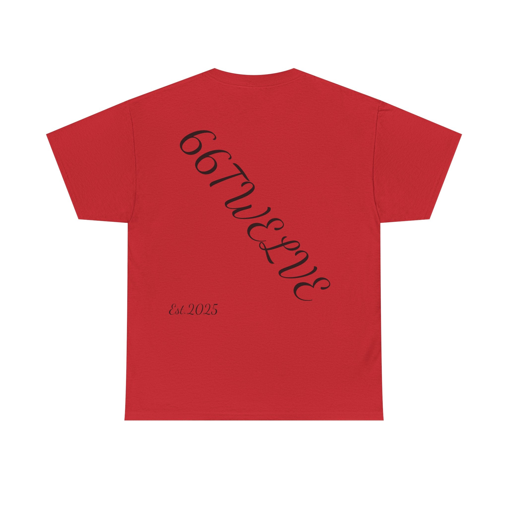 Queen of 66Twelve Unisex Heavy Cotton Tee, Stylish Graphic Tee, Trendy Gift, Casual Wear, Birthday Gift, Everyday Fashion