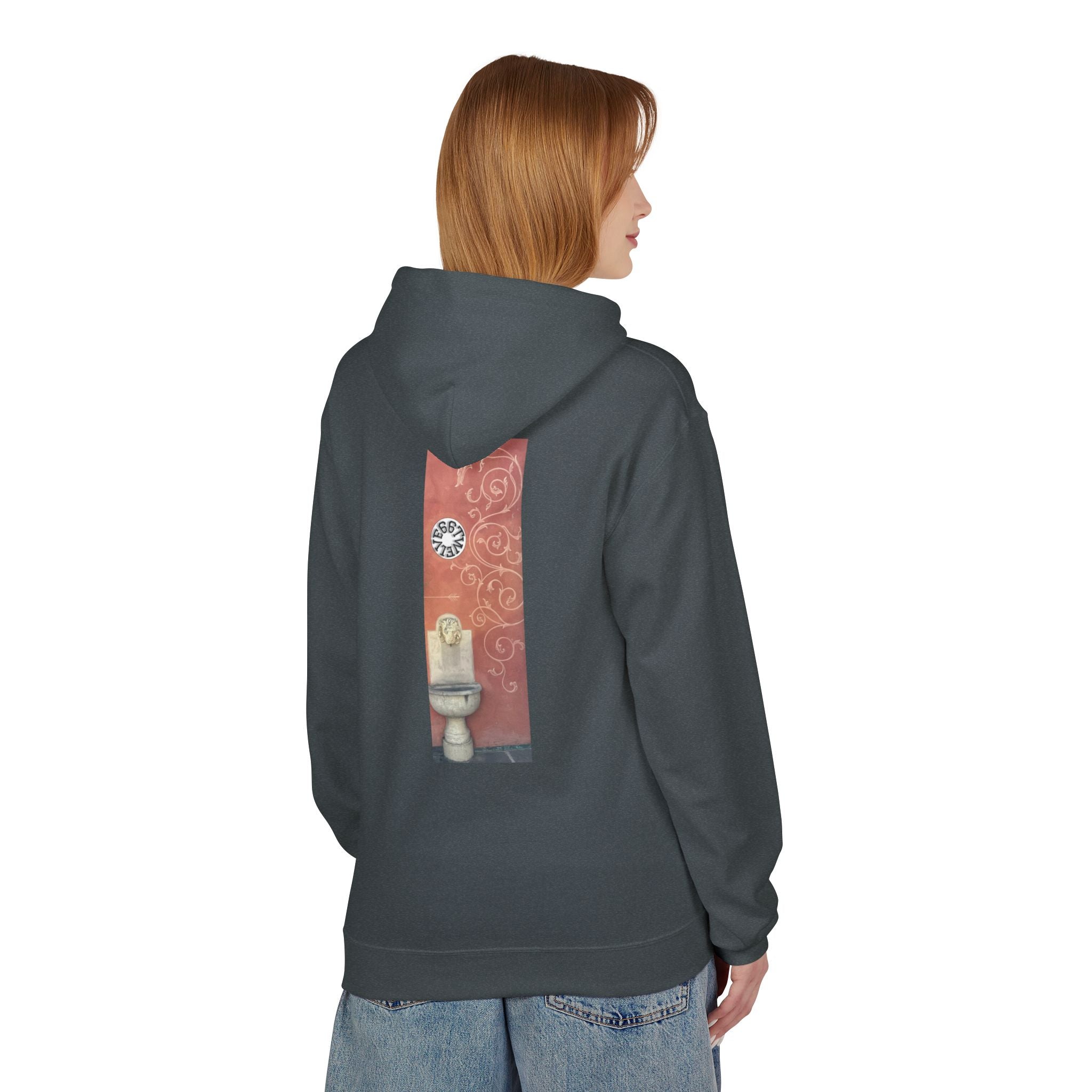 Artistic Unisex Fleece Hoodie - Cozy, Unique Design for Comfort, Ideal for Gifting, Casual Wear, Softstyle Style, Relaxation