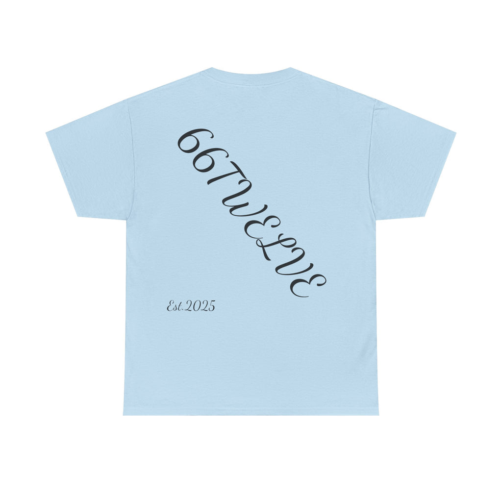Queen of 66Twelve Unisex Heavy Cotton Tee, Stylish Graphic Tee, Trendy Gift, Casual Wear, Birthday Gift, Everyday Fashion