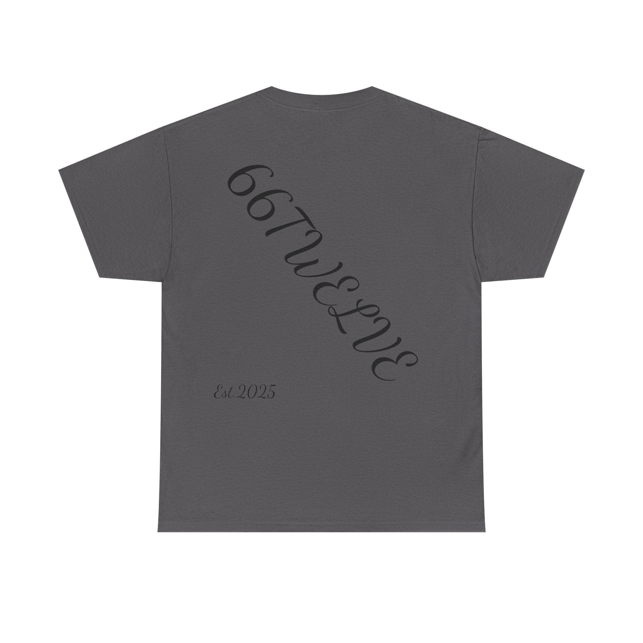 Queen of 66Twelve Unisex Heavy Cotton Tee, Stylish Graphic Tee, Trendy Gift, Casual Wear, Birthday Gift, Everyday Fashion