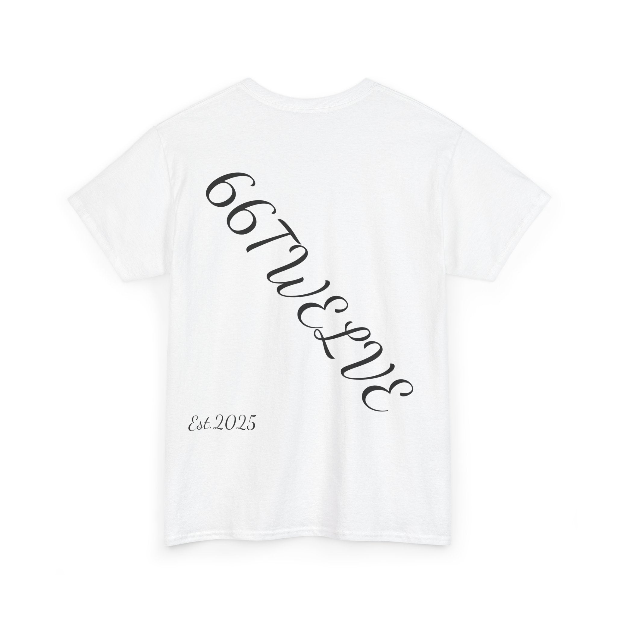 Queen of 66Twelve Unisex Heavy Cotton Tee, Stylish Graphic Tee, Trendy Gift, Casual Wear, Birthday Gift, Everyday Fashion