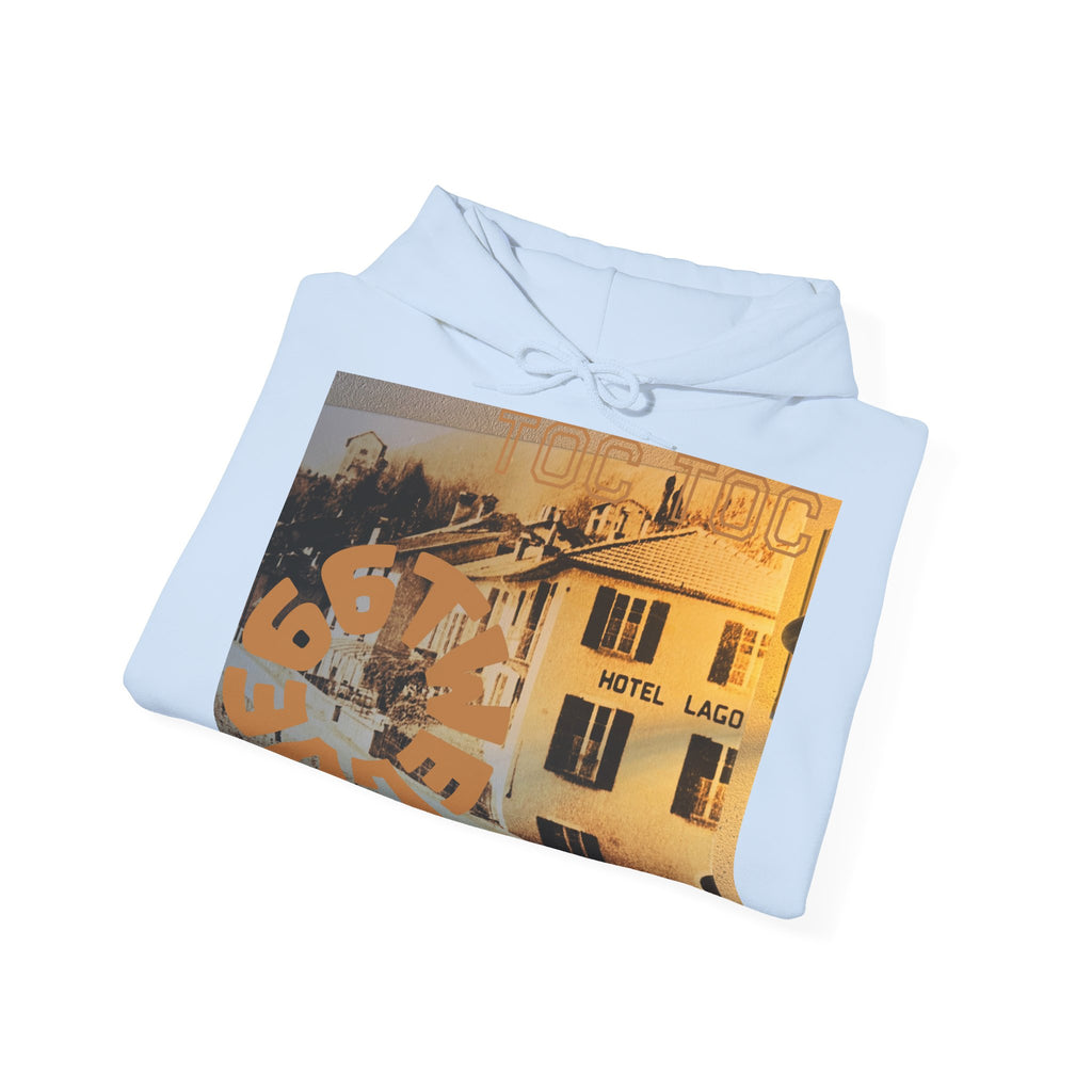 Retro Hotel Lago Hooded Sweatshirt
