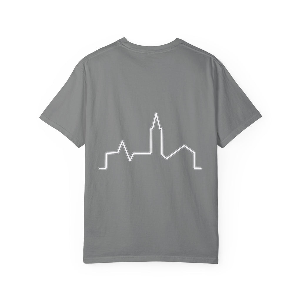 Vintage Lakeside Photo Tee — "66TWELVE" Graphic T-Shirt