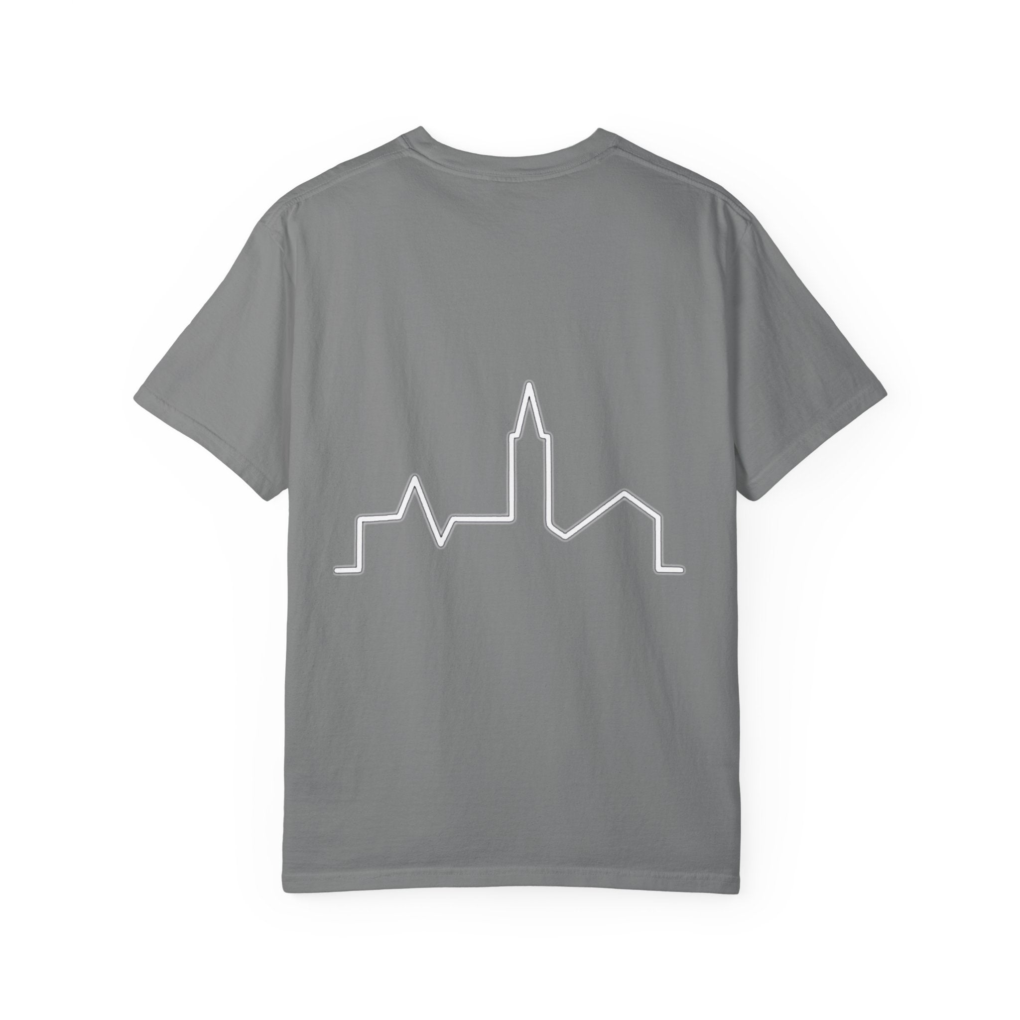Vintage Lakeside Photo Tee — "66TWELVE" Graphic T-Shirt
