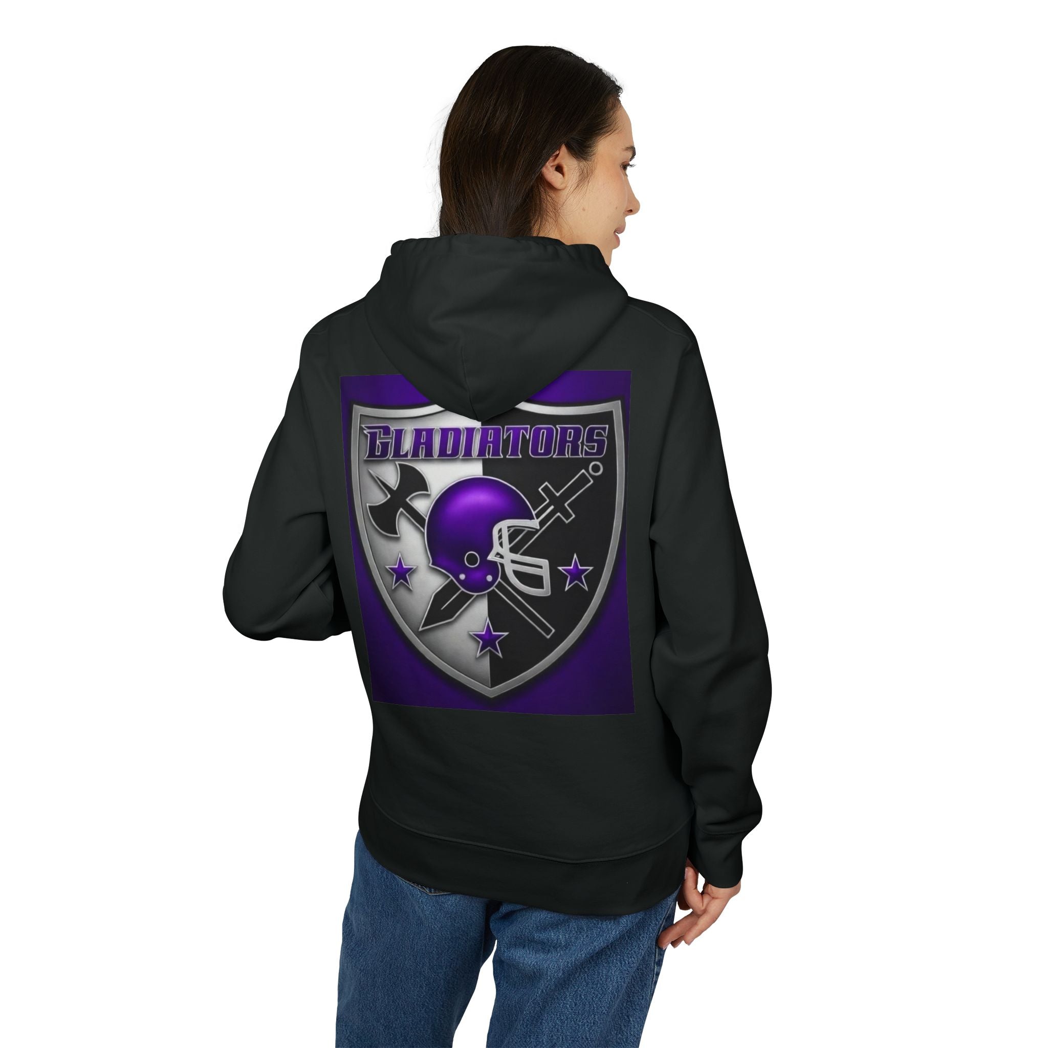 Gladiators Script & Shield Hoodie