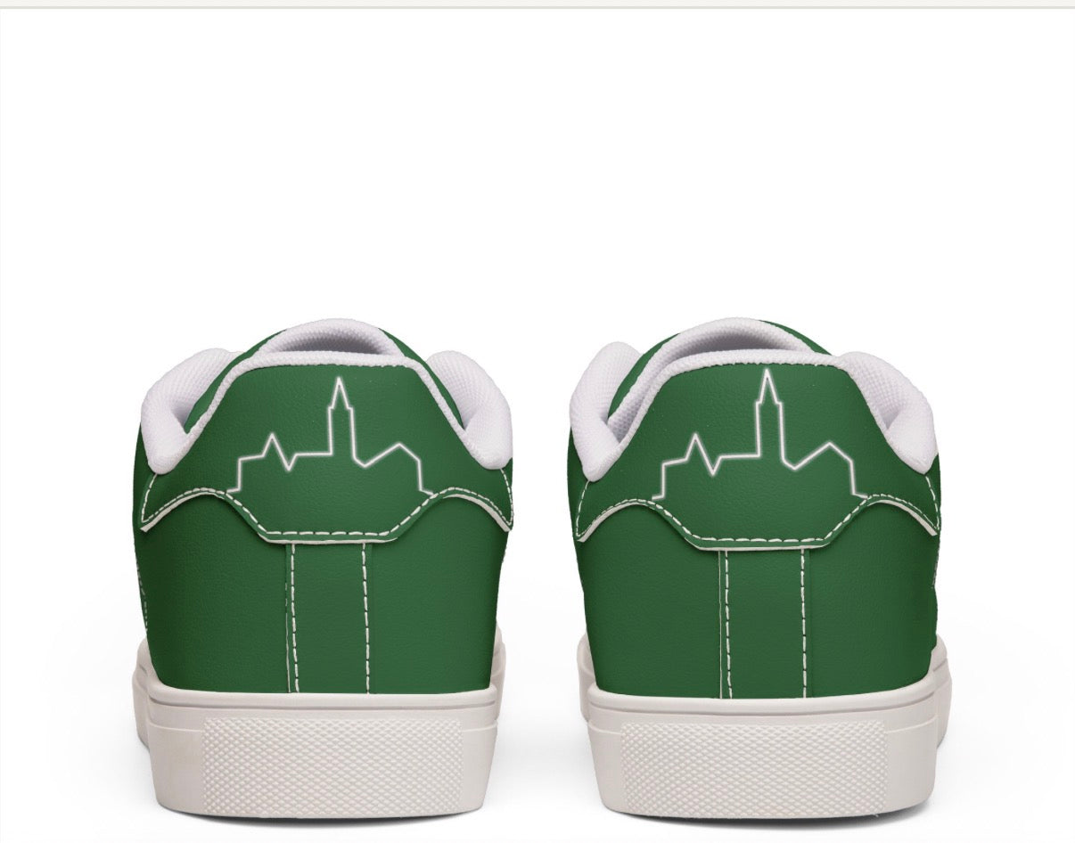 Men's Low-Top Leather Sneakers